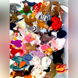 Rare 90s vintage beanie collection